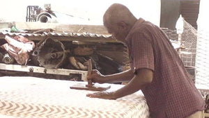 batik block printing process Ghana