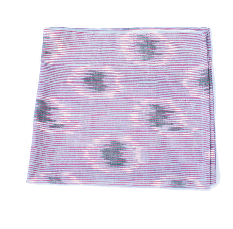 Purple Peacock Cotton Ikat Napkin Set of 4
