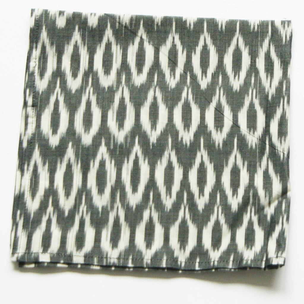 Grey Oval Dinner Napkins Set of 4NAPKINSGrey Oval Dinner Napkin Set of