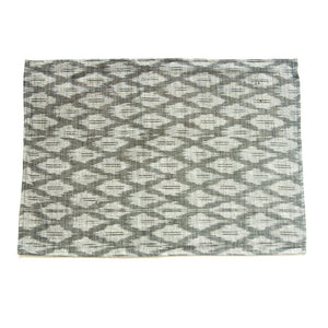 Grey Ogee Ikat Placemat Set of 4