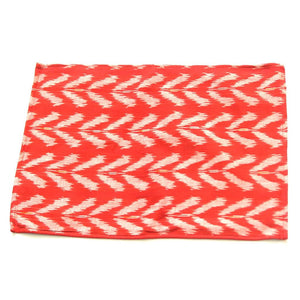 Placemat Handwoven Orange Tulip Ikat Set of 4